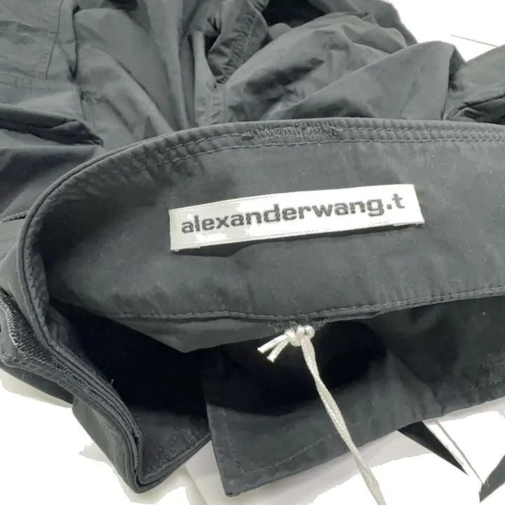 Alexander Wang Alexander Wang Black High-Waist Wide-Leg Pants 0079 Size 22" - 7 Thumbnail