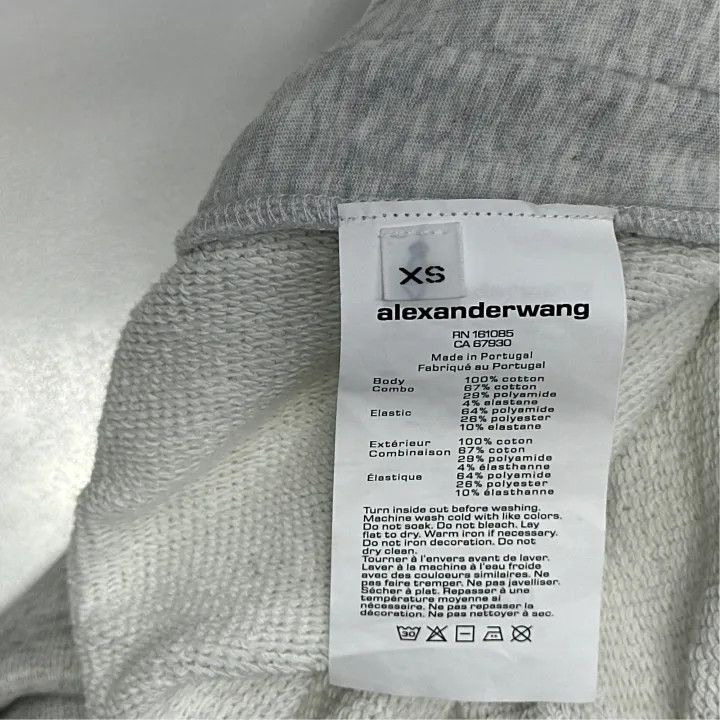 Alexander Wang Alexander Wang Casual Wide-Leg Trousers for Women 0079 Size 22" - 3 Thumbnail