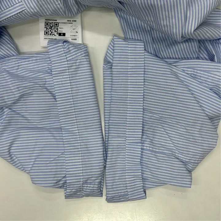 Alexander Wang Alexander Wang Blue Wide-Leg Denim Pants 0079 Size 26" / US 2 / IT 38 - 6 Thumbnail