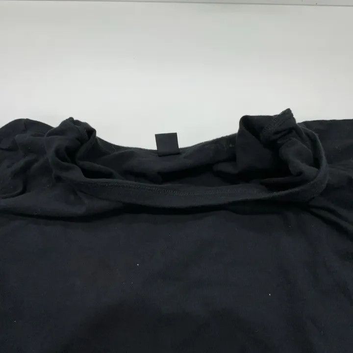 Yohji Yamamoto Yohji Yamamoto Black Letter Print T-Shirt 0079 Size S / US 4 / IT 40 - 6 Thumbnail