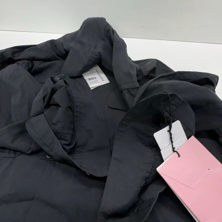 Yohji Yamamoto Yohji Yamamoto Women's Black Long Sleeve Shirt 0079 Size S / US 4 / IT 40 - 9 Thumbnail