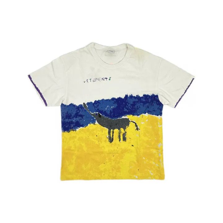 Vetements Vetements SS23 Colorful Printed T-Shirt for Women 0079 Size M / US 6-8 / IT 42-44 - 2 Thumbnail