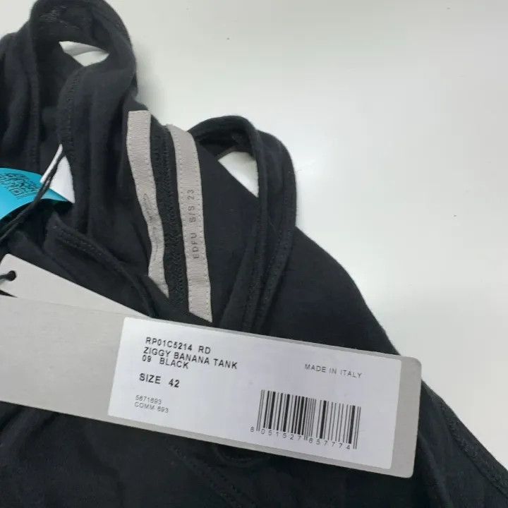 Rick Owens Rick Owens Black Long Sleeve Top for Women 0079 Size M / US 6-8 / IT 42-44 - 4 Thumbnail