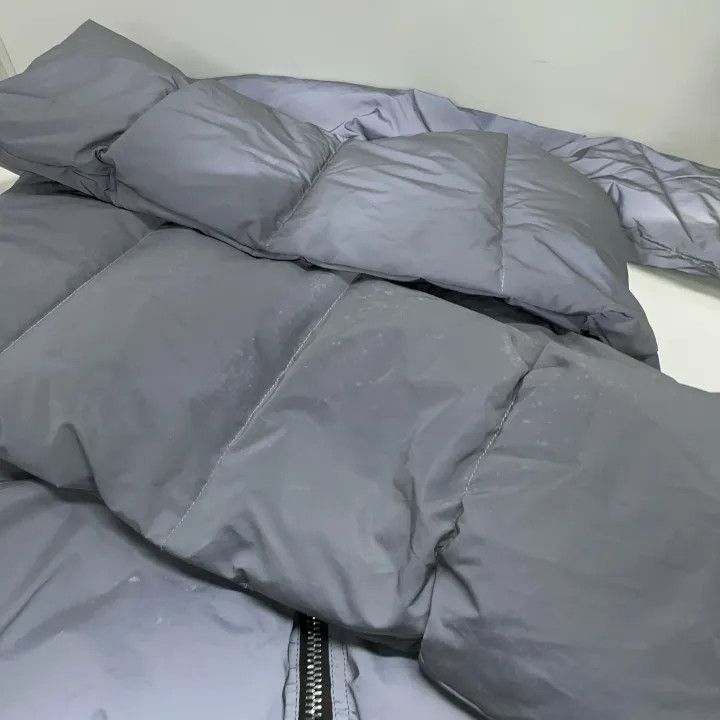 Rick Owens Rick Owens Blue Oversized Down Jacket 0079 Size M / US 6-8 / IT 42-44 - 9 Thumbnail