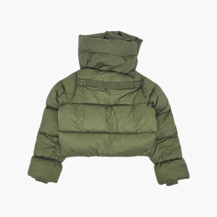 Rick Owens Rick Owens Green Casual High Neck Jacket 0079 Size S / US 4 / IT 40 - 3 Thumbnail