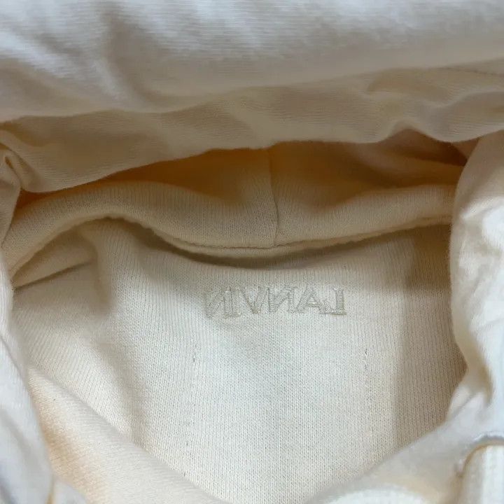 Lanvin Lanvin SS23 Hooded Sweatshirt with Letter Print 0079 Size S / US 4 / IT 40 - 4 Thumbnail