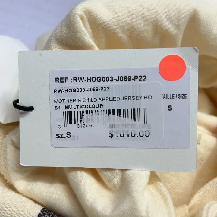 Lanvin Lanvin SS23 Hooded Sweatshirt with Letter Print 0079 Size S / US 4 / IT 40 - 5 Thumbnail