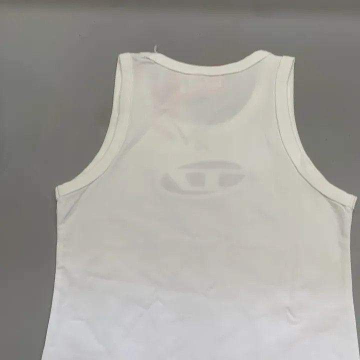 Diesel Diesel Oval-D Logo Casual Women's Tank Top 0079 Size XS / US 0-2 / IT 36-38 - 2 Thumbnail