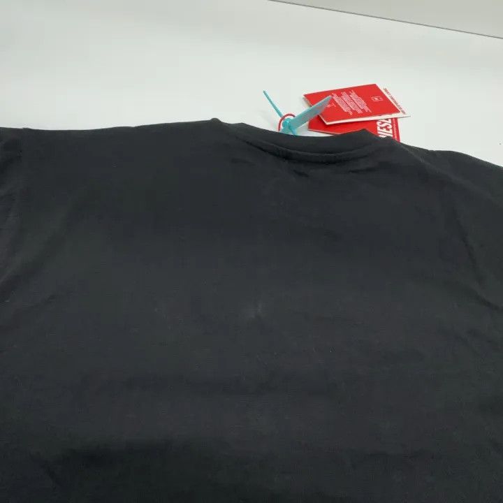 Diesel Diesel Oval-D Logo Black Loose Fit T-Shirt 0079 Size XS / US 0-2 / IT 36-38 - 9 Thumbnail