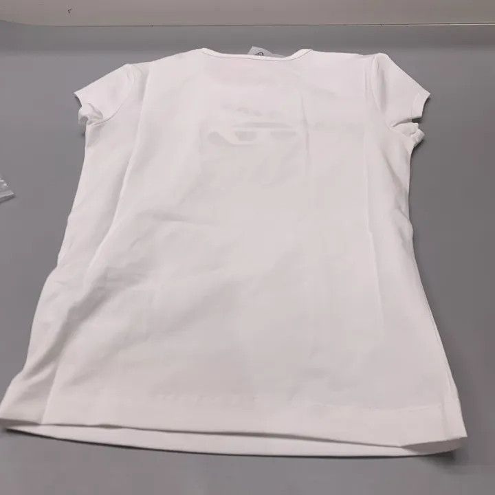 Diesel Diesel Oval-D Series Embroidered Logo T-Shirt 0079 Size S / US 4 / IT 40 - 2 Thumbnail
