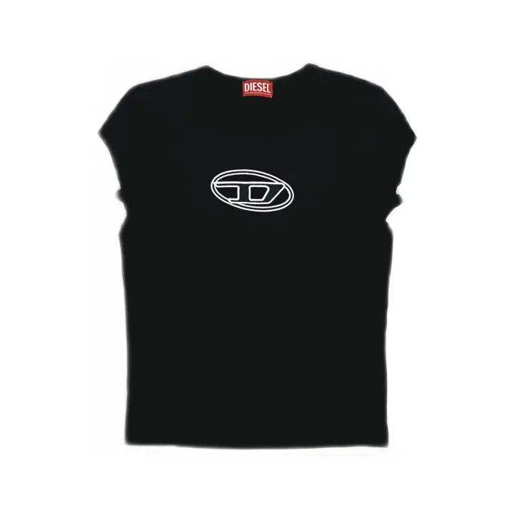 Diesel Diesel Oval-D Logo Short Sleeve T-Shirt 0079 Size S / US 4 / IT 40 - 2 Thumbnail
