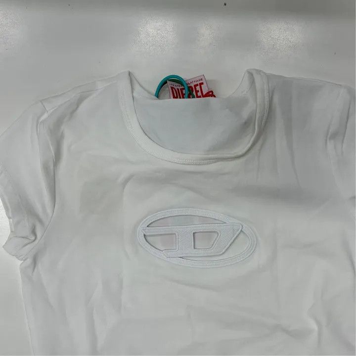 Diesel Diesel Oval-D Embroidered Logo Slim T-Shirt 0079 Size XS / US 0-2 / IT 36-38 - 5 Thumbnail