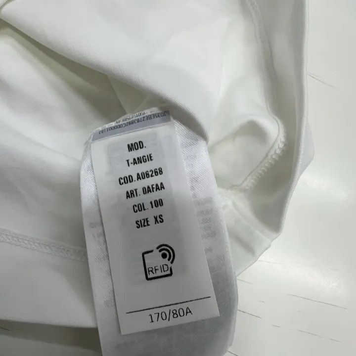 Diesel Diesel Oval-D Embroidered Short Sleeve T-Shirt 0079 Size XS / US 0-2 / IT 36-38 - 2 Thumbnail