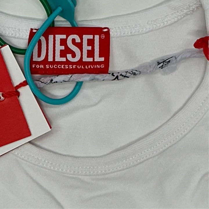 Diesel Diesel Oval-D Series Embroidered Logo T-Shirt 0079 Size XS / US 0-2 / IT 36-38 - 3 Thumbnail