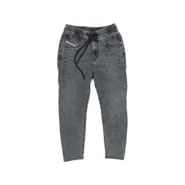 Diesel Drawstring Ankle Denim Pants for Women 0079