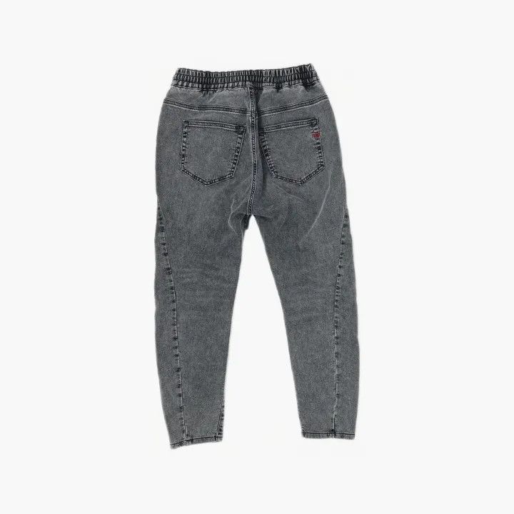 Diesel Drawstring Ankle Denim Pants for Women 0079