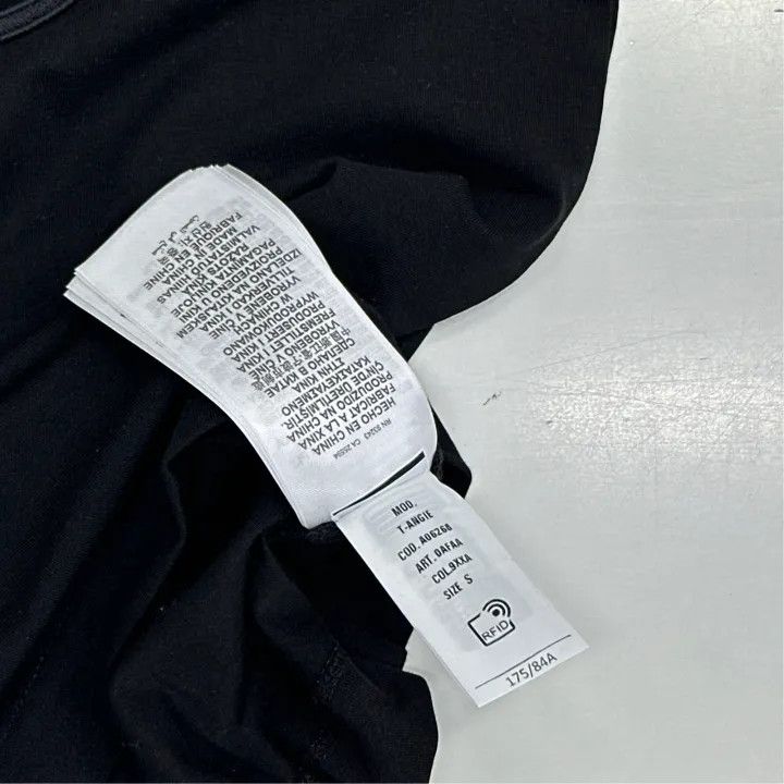 Diesel Diesel FW22 Oval-D Series Embroidered Black T-Shirt 0079 Size S / US 4 / IT 40 - 3 Thumbnail