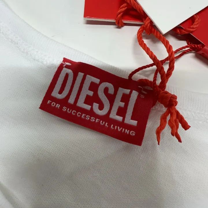 Diesel Diesel Women's Slim Fit Round Neck Tee 0079 Size XS / US 0-2 / IT 36-38 - 5 Thumbnail