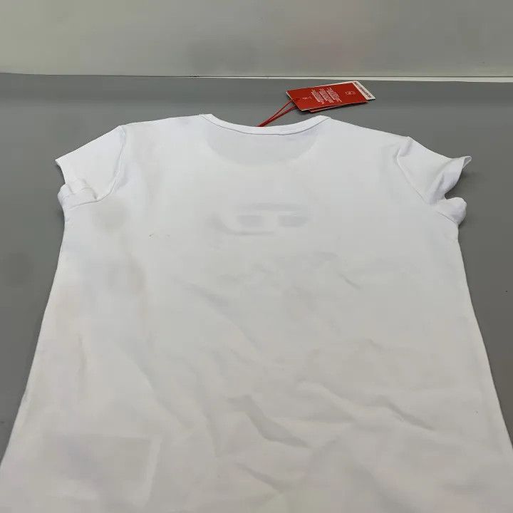Diesel Diesel Oval-D Series Slim Fit T-Shirt 0079 Size S / US 4 / IT 40 - 2 Thumbnail