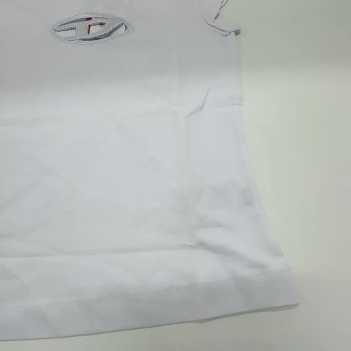 Diesel Diesel Oval-D Series Embroidered Logo T-Shirt 0079 Size S / US 4 / IT 40 - 9 Thumbnail