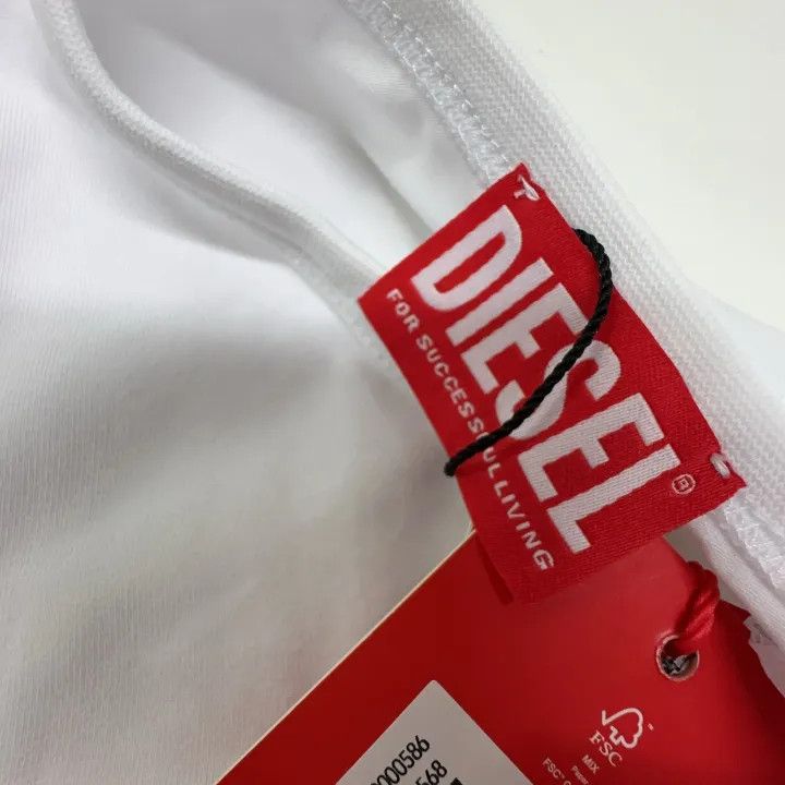 Diesel Diesel Oval-D Series Embroidered Logo T-Shirt 0079 Size S / US 4 / IT 40 - 7 Thumbnail