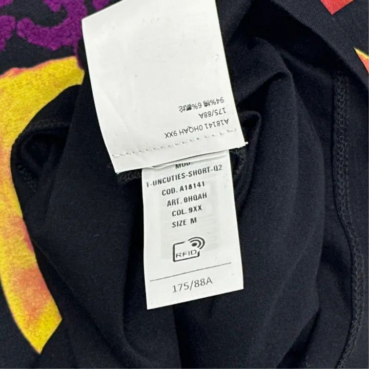 Diesel Diesel Women's Black Logo T-Shirt 0079 Size M / US 6-8 / IT 42-44 - 3 Thumbnail