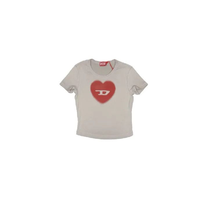 Diesel Diesel Short Sleeve Graphic Tee for Women 0079 Size S / US 4 / IT 40 - 2 Thumbnail