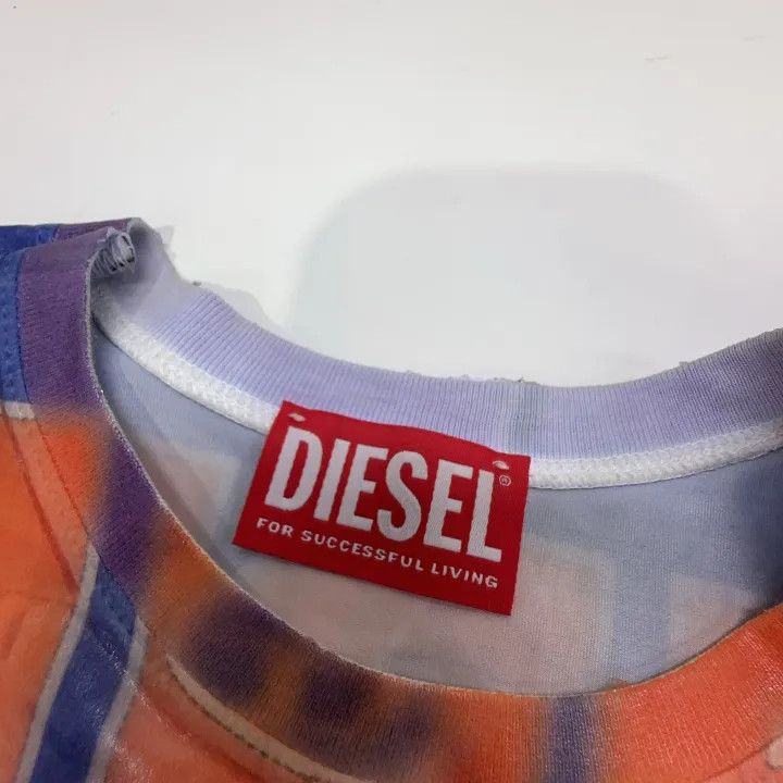 Diesel Diesel SS24 Multicolor Print T-Shirt 0079 Size XS / US 0-2 / IT 36-38 - 5 Thumbnail