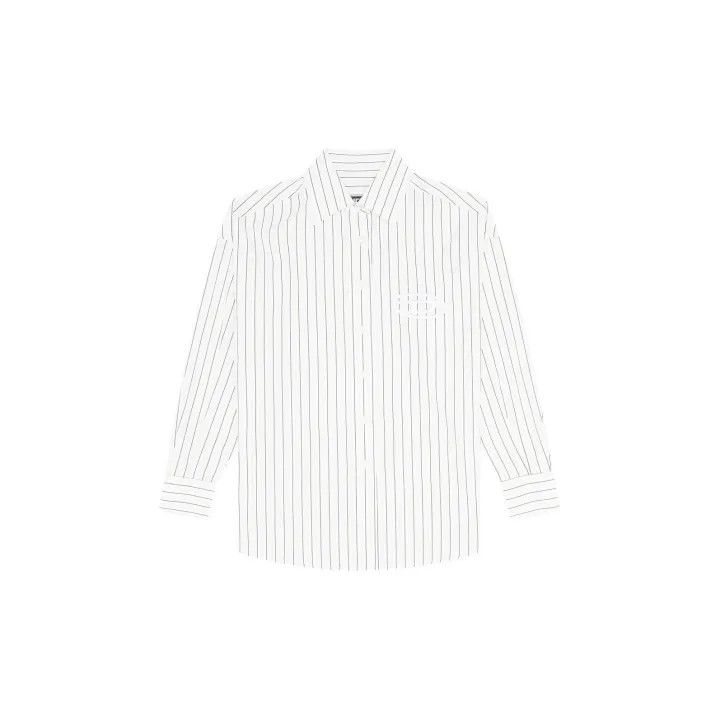 Diesel Diesel Embroidered Logo Long Sleeve Shirt 0079 Size S / US 4 / IT 40 - 2 Thumbnail