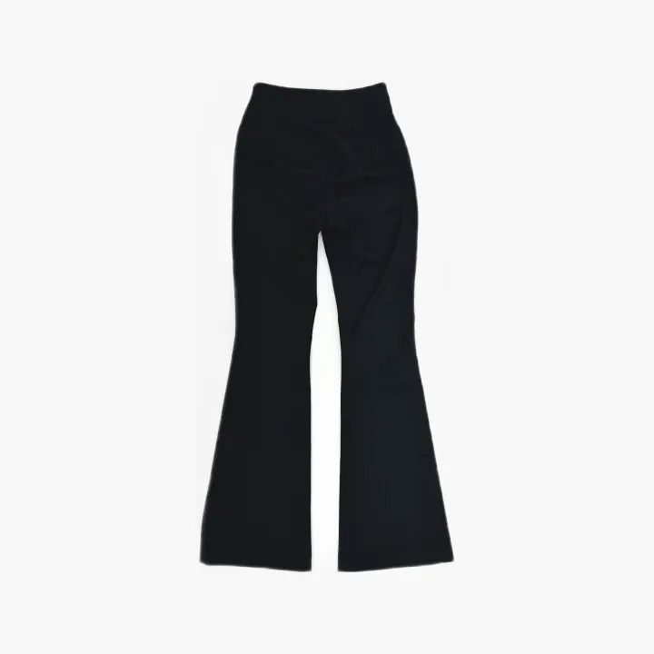 Diesel DIESEL High-Waisted Flare Pants with Logo 0079 Size 38" / US 16 / IT 52 - 3 Thumbnail