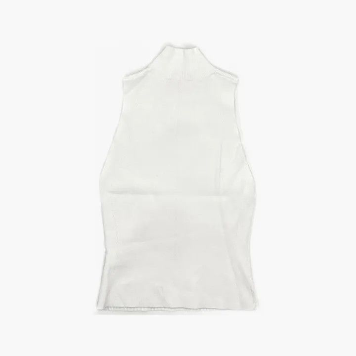 Diesel Diesel Women's Ribbed Tank Top with Logo 0079 Size M / US 6-8 / IT 42-44 - 3 Thumbnail