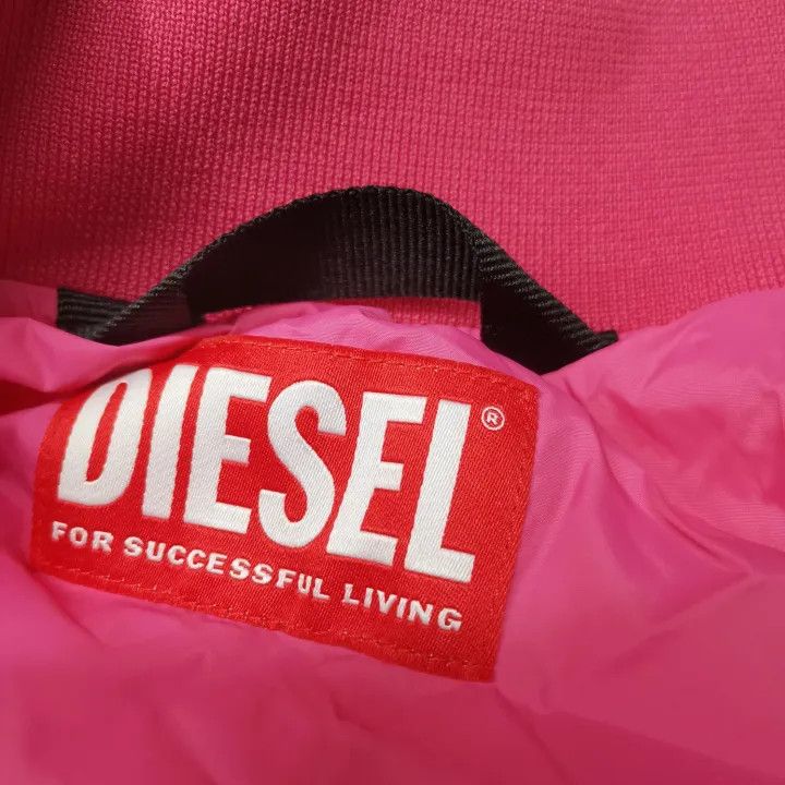 Diesel Diesel Solid Color Quilted Jacket for Women 0079 Size M / US 6-8 / IT 42-44 - 4 Thumbnail