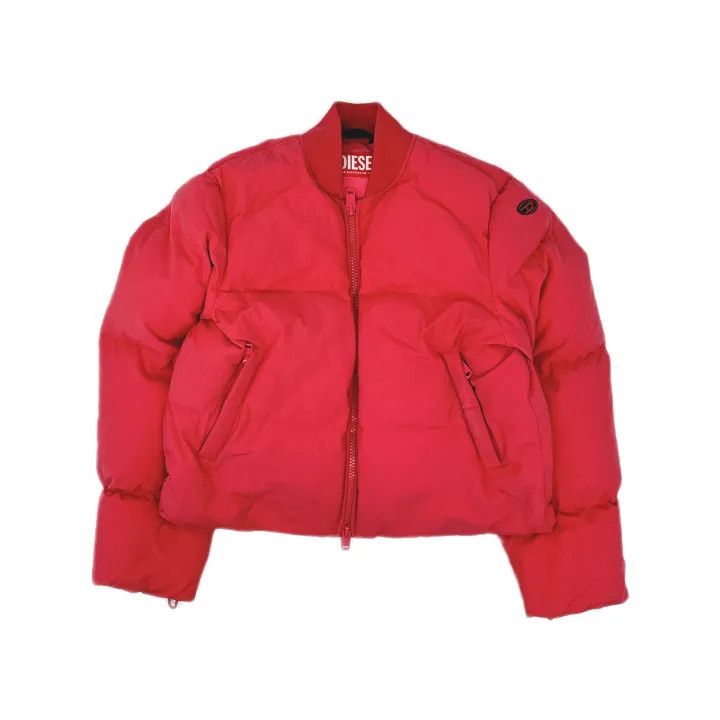 Diesel Diesel Solid Color Quilted Jacket for Women 0079 Size M / US 6-8 / IT 42-44 - 2 Thumbnail