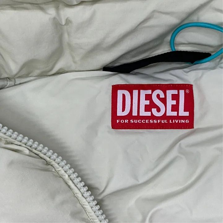 Diesel Diesel Logo Hoodie Vest for Women 0079 Size L / US 10 / IT 46 - 3 Thumbnail