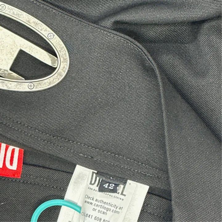 Diesel Diesel Oval-D High Waist Pants for Women 0079 Size 42" / US 20 - 2 Thumbnail