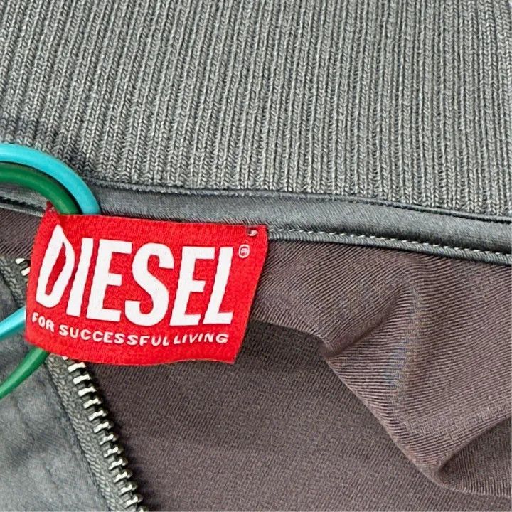Diesel Diesel Logo Print Long Sleeve Jacket 0079 Size M / US 6-8 / IT 42-44 - 3 Thumbnail
