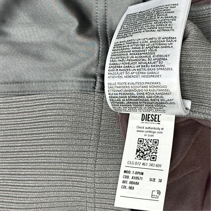 Diesel Diesel Logo Print Long Sleeve Jacket 0079 Size M / US 6-8 / IT 42-44 - 2 Thumbnail