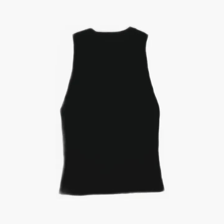 Diesel Diesel FW22 Black Sleeveless Logo Tank Top 0079 Size XS / US 0-2 / IT 36-38 - 3 Thumbnail