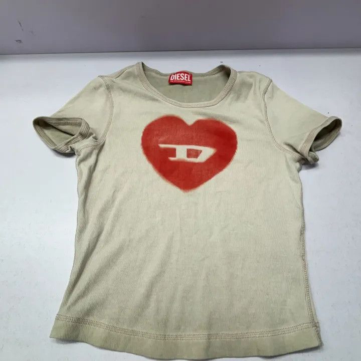 Diesel Diesel Oval-D Series Short Sleeve T-Shirt 0079 Size XS / US 0-2 / IT 36-38 - 7 Thumbnail