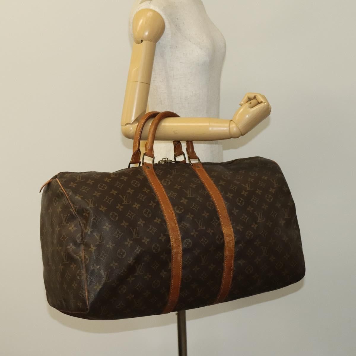 Louis Vuitton Louis Vuitton Keepall 55 travel Size ONE SIZE - 15 Thumbnail