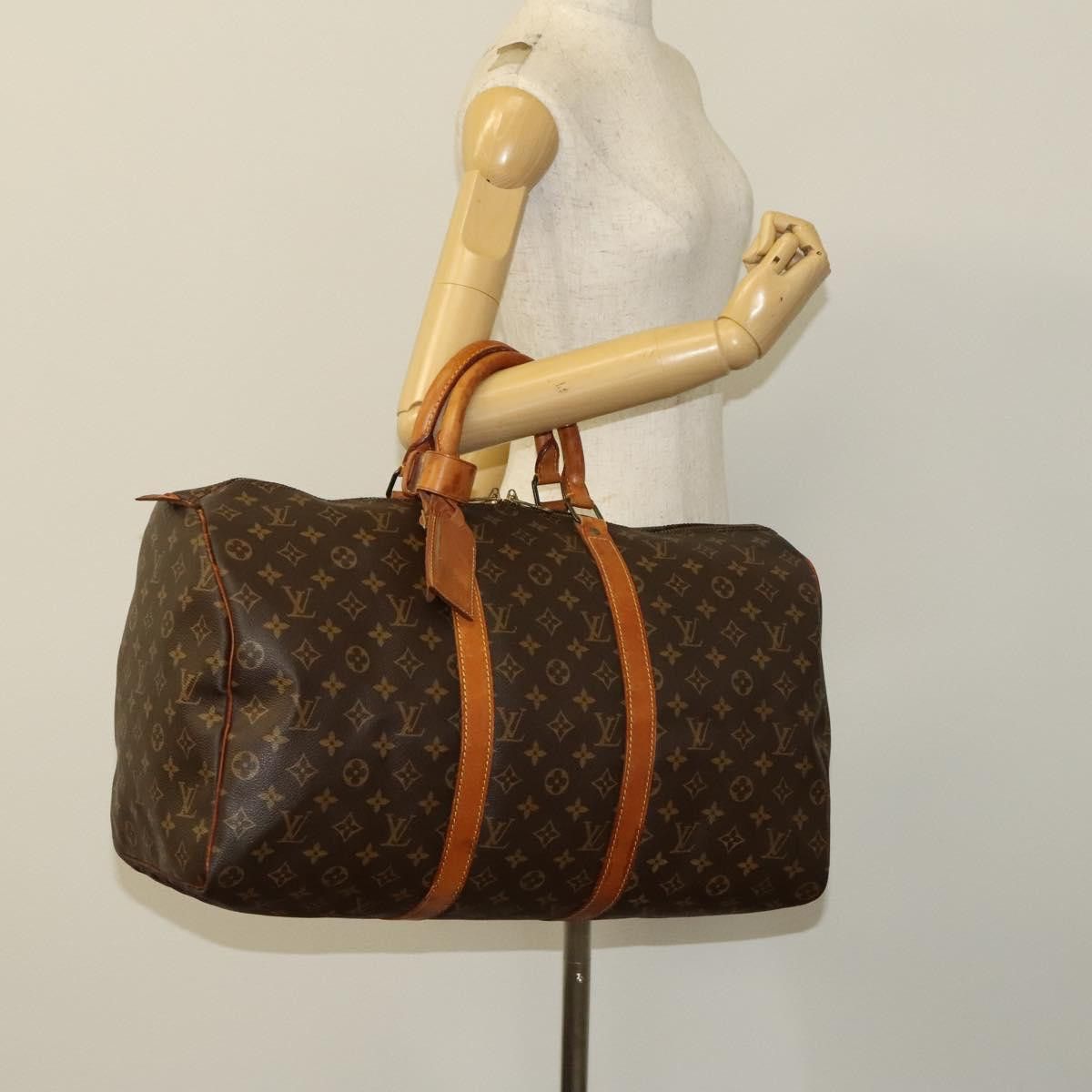Louis Vuitton Louis Vuitton Keepall 50 travel Size ONE SIZE - 15 Thumbnail