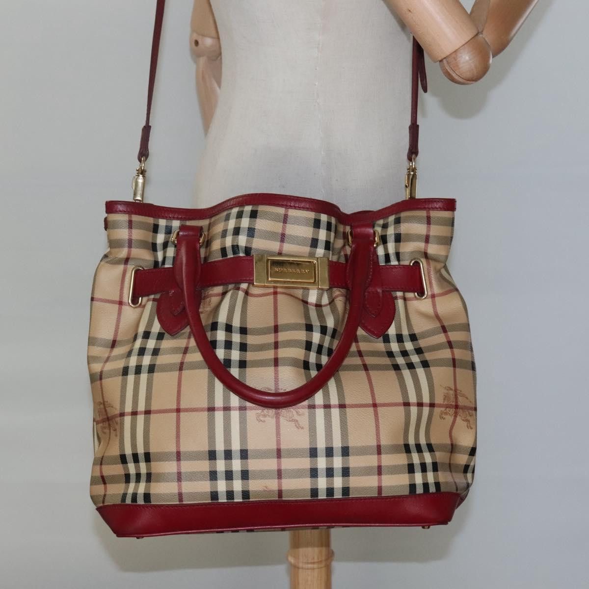 Burberry Burberry Haymarket handbag Size ONE SIZE - 14 Thumbnail