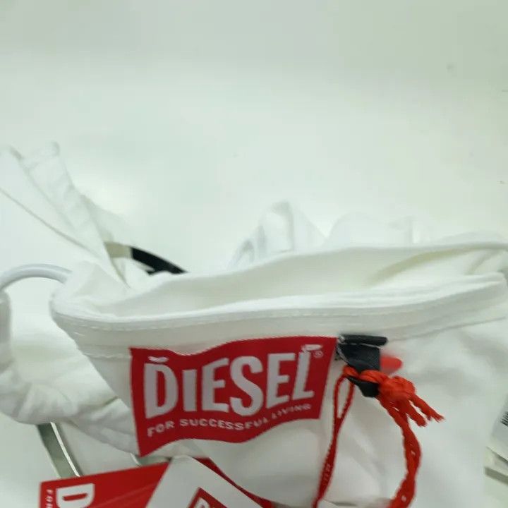 Diesel Diesel White Logo Strapless Top 0079 Size S / US 4 / IT 40 - 6 Thumbnail