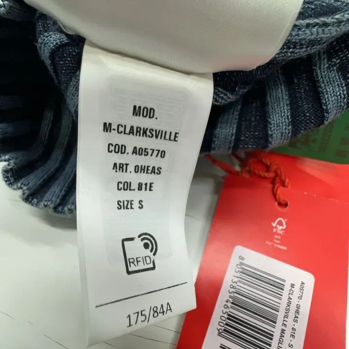 Diesel Diesel Blue Striped Sleeveless Top 0079 Size S / US 4 / IT 40 - 4 Thumbnail