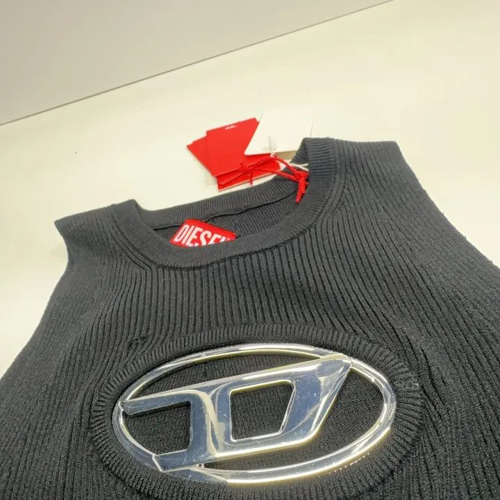 Diesel Diesel Oval-D Series Sleeveless Top 0079 Size S / US 4 / IT 40 - 10 Thumbnail
