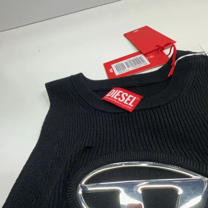 Diesel Diesel Oval-D Series Sleeveless Top 0079 Size S / US 4 / IT 40 - 8 Thumbnail