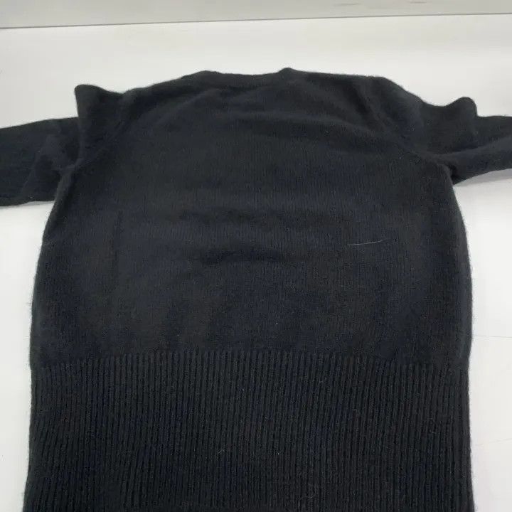Diesel Diesel Black Long Sleeve Cashmere Sweater 0079 Size S / US 4 / IT 40 - 7 Thumbnail