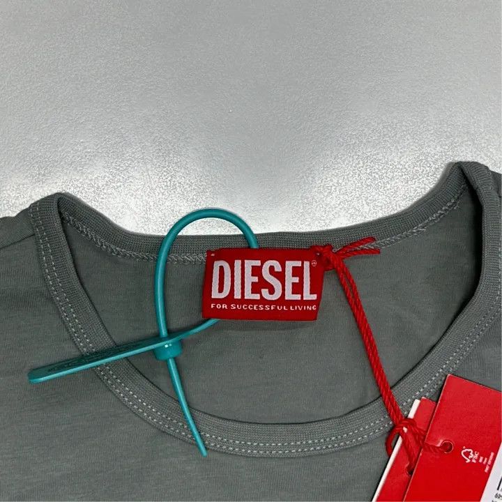Diesel Diesel Oval-D Logo Short Sleeve T-Shirt 0079 Size M / US 6-8 / IT 42-44 - 2 Thumbnail