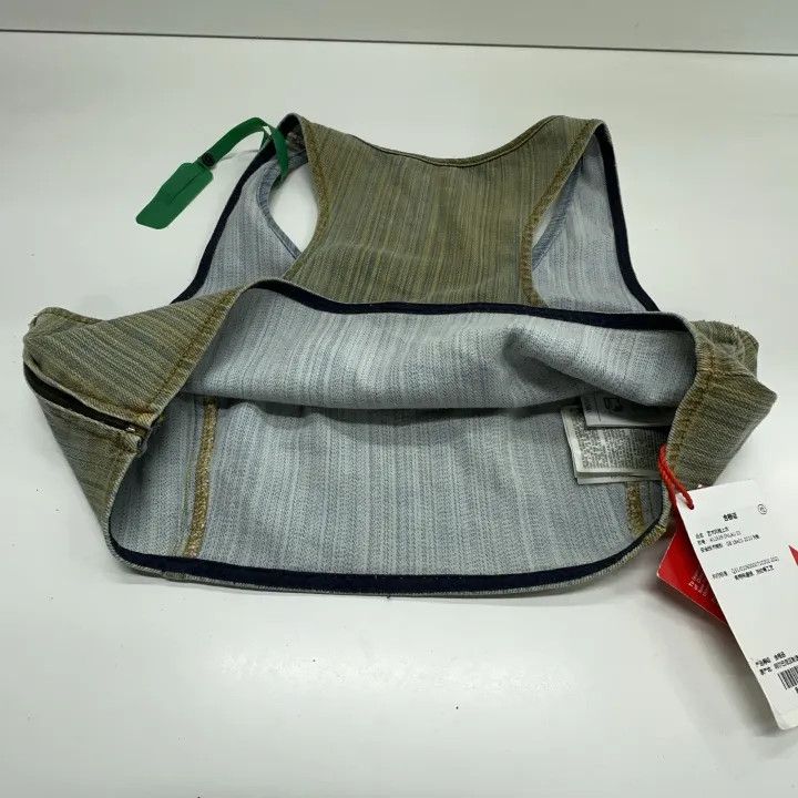 Diesel Diesel Green Sleeveless Graphic Crop Top 0079 Size M / US 6-8 / IT 42-44 - 6 Thumbnail