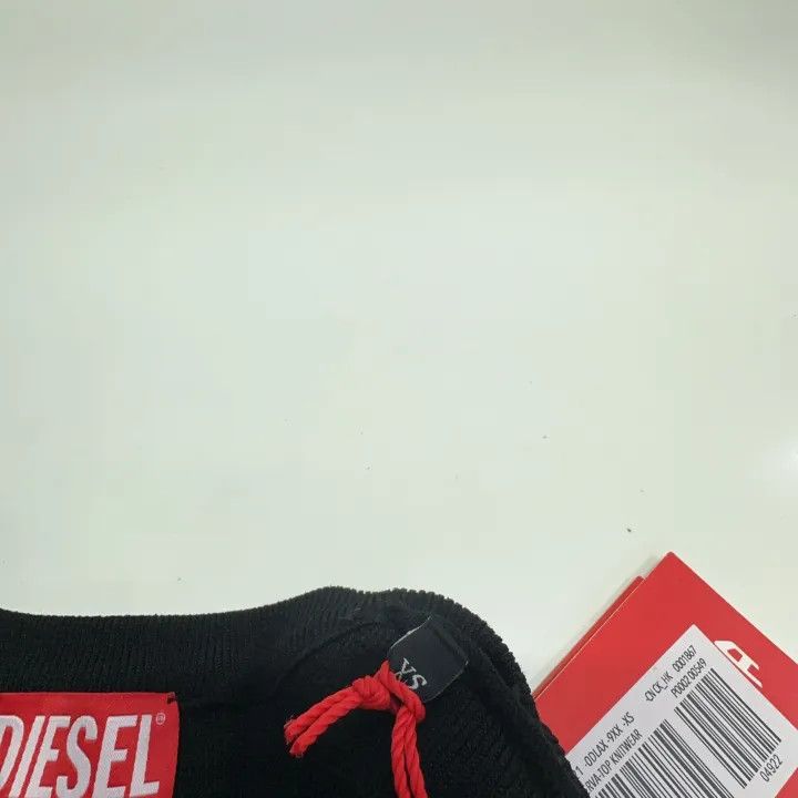 Diesel Diesel Black Sleeveless Logo Tank Top 0079 Size XS / US 0-2 / IT 36-38 - 6 Thumbnail